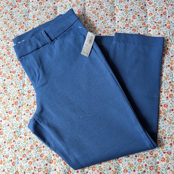 Old Navy Pixie Ankle Pants 12P in Royal Blue - New with Tag - Picture 2 of 5